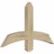 Ekena Millwork Bellingham Rough Sawn Timber Gable Bracket, Douglas Fir, 36"W x 21"H x 2"D x 4"F, 14/12 Pitch GBW036X21X0204BEL00RDF - alternate 2